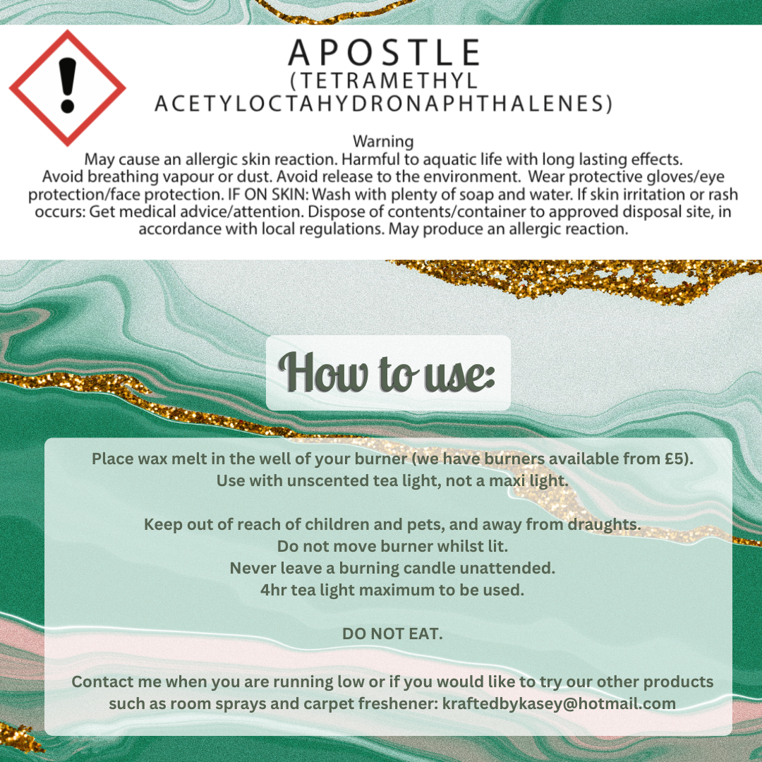 Apostle Wax Melt Bar