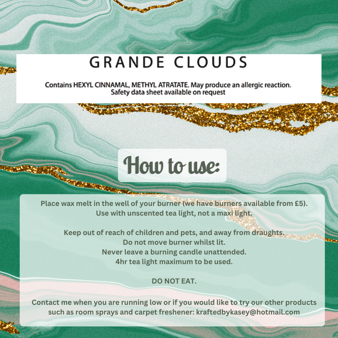 Grande Clouds Wax Melt