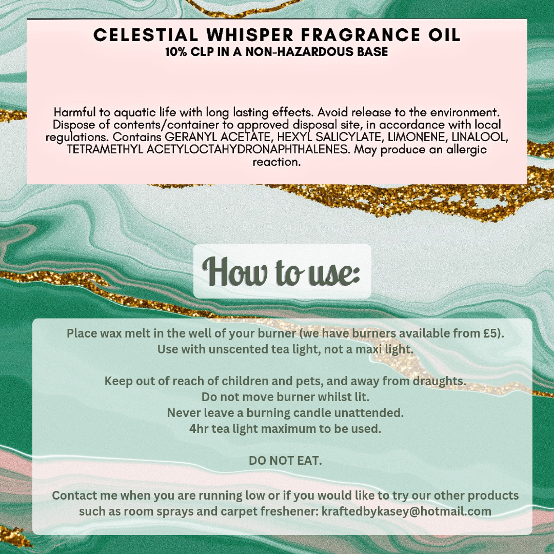 Celestial Whisper Wax Melt Bar