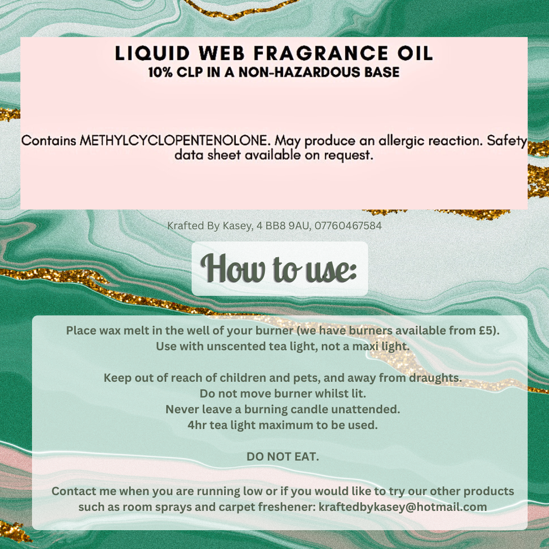 Liquid Web Wax Melt Bar