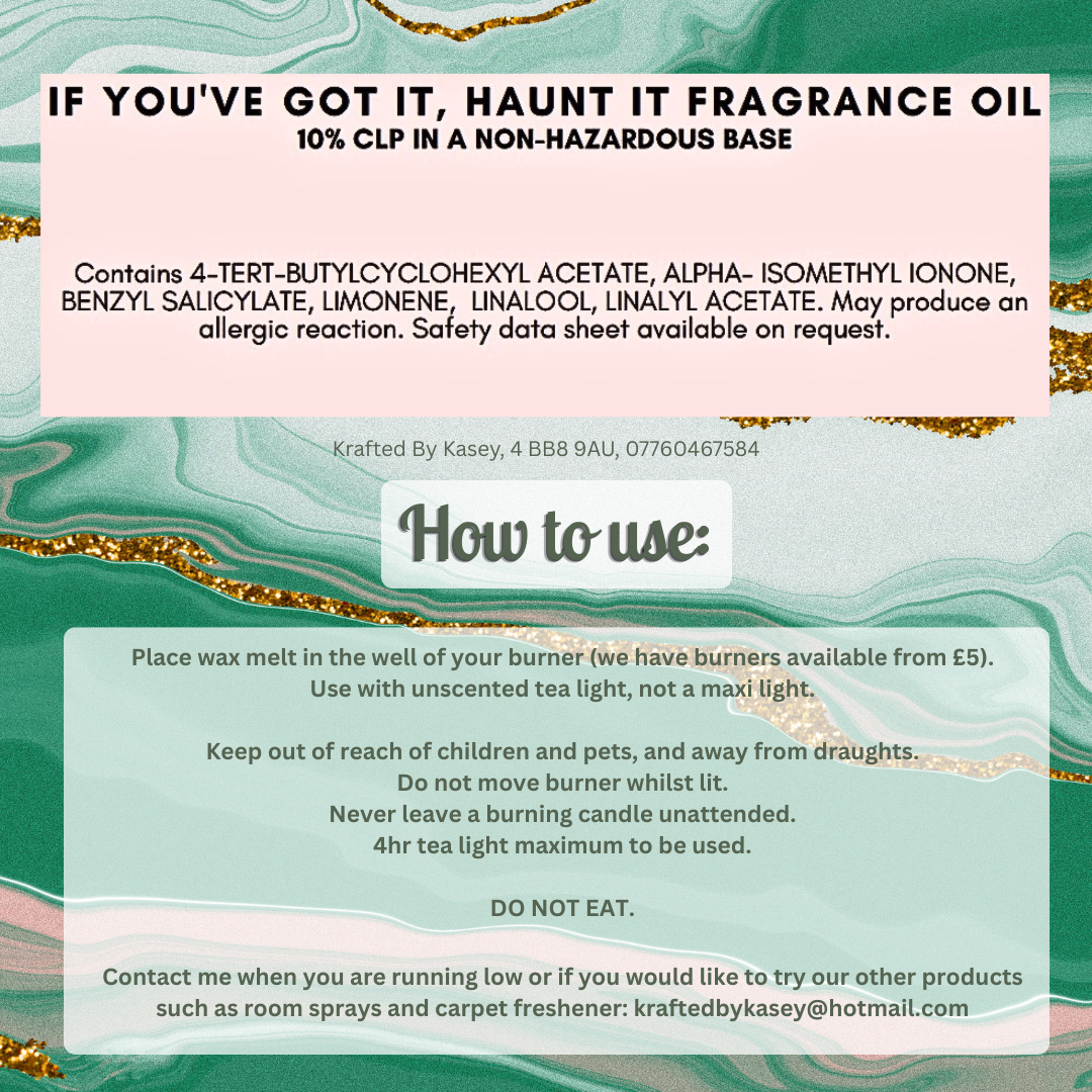 If You've Got It, Haunt It Wax Melt Bar