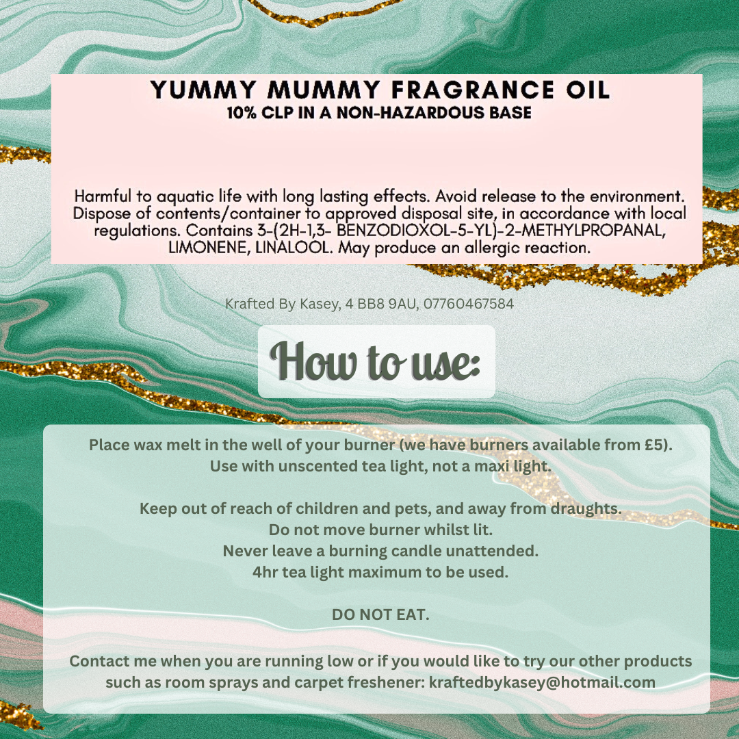 Yummy Mummy Wax Melt Bar