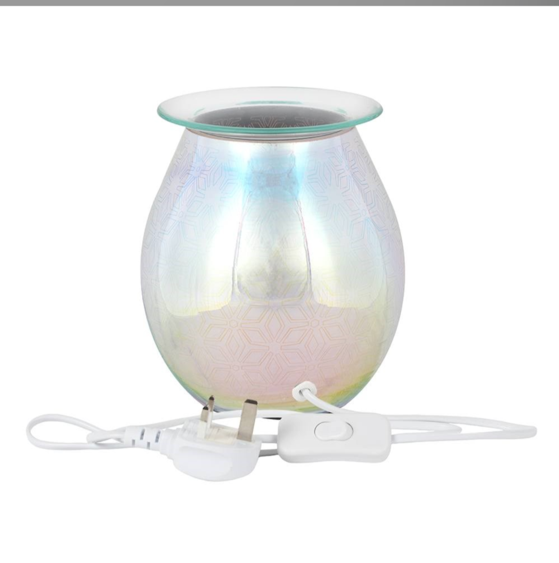 3D Geometric Light Up Electric Oil/Wax Burner