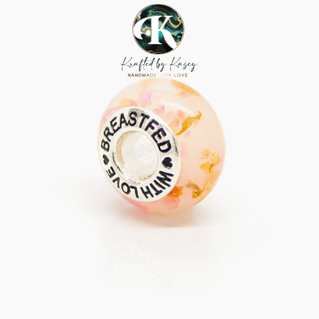 Breastfed With Love Bracelet Charm