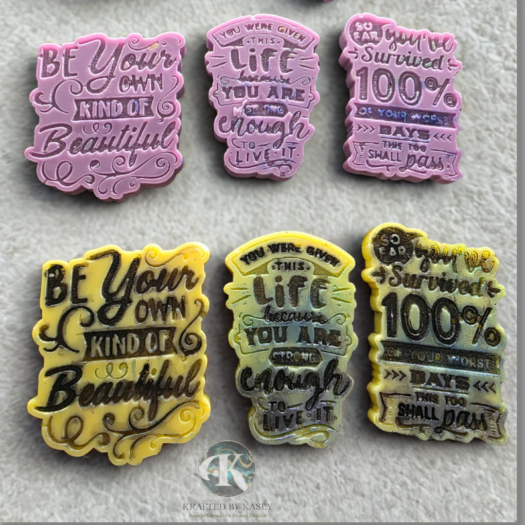 Positive Affirmation Wax Melt Shape