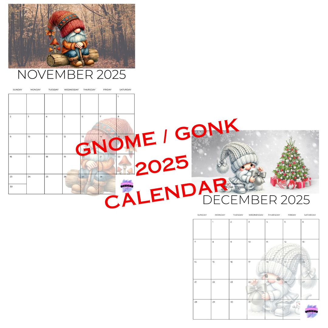 Gnome / Gonk Calender 2025