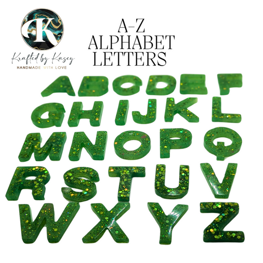 A-Z Alphabet Letters Set (can also add numbers 0-9)
