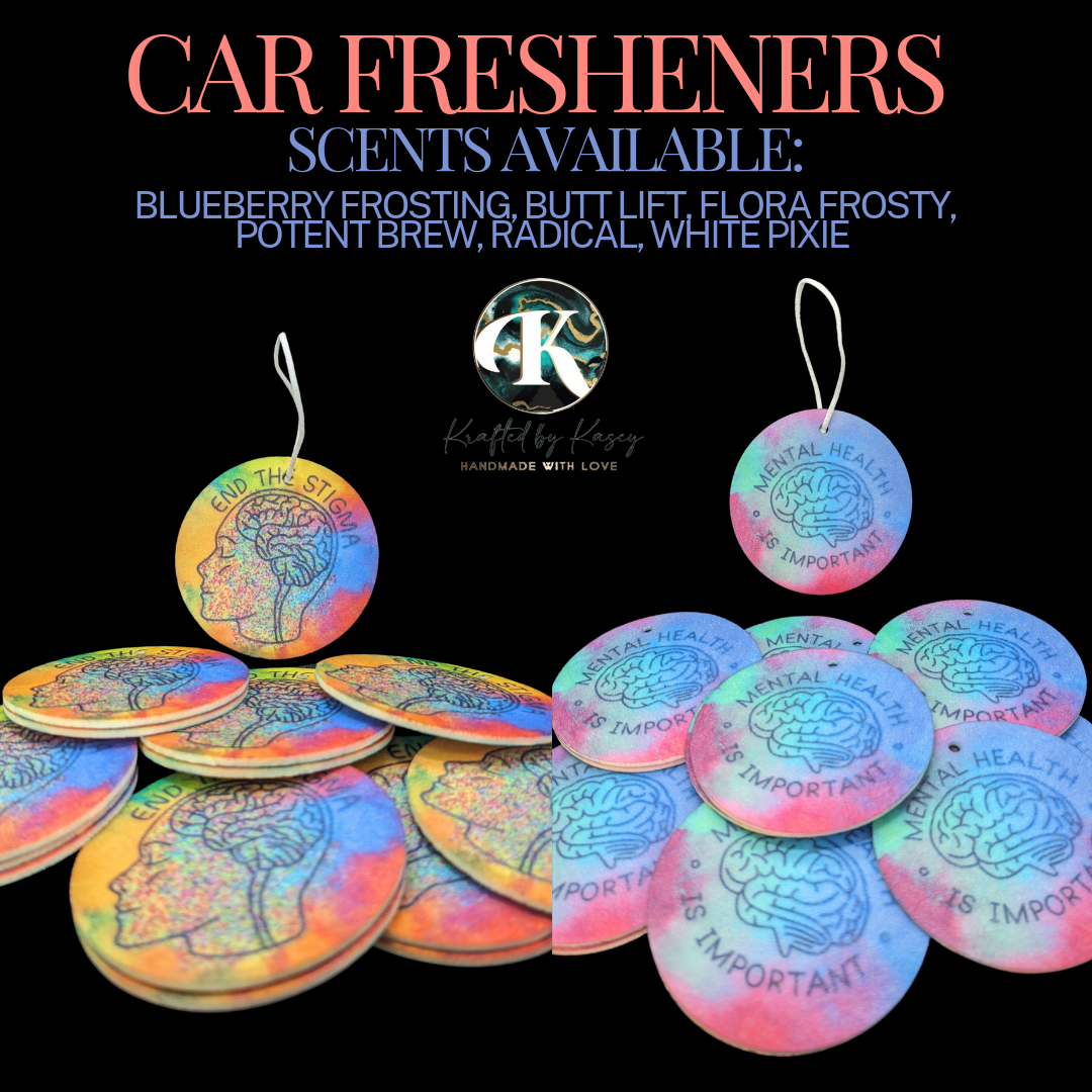 Car Freshener - Blueberry Frosting