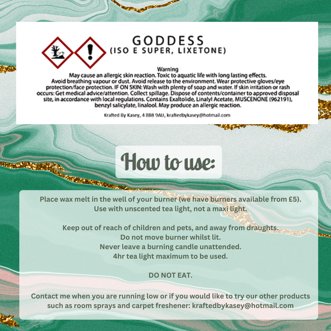 Goddess Wax Melt Bar