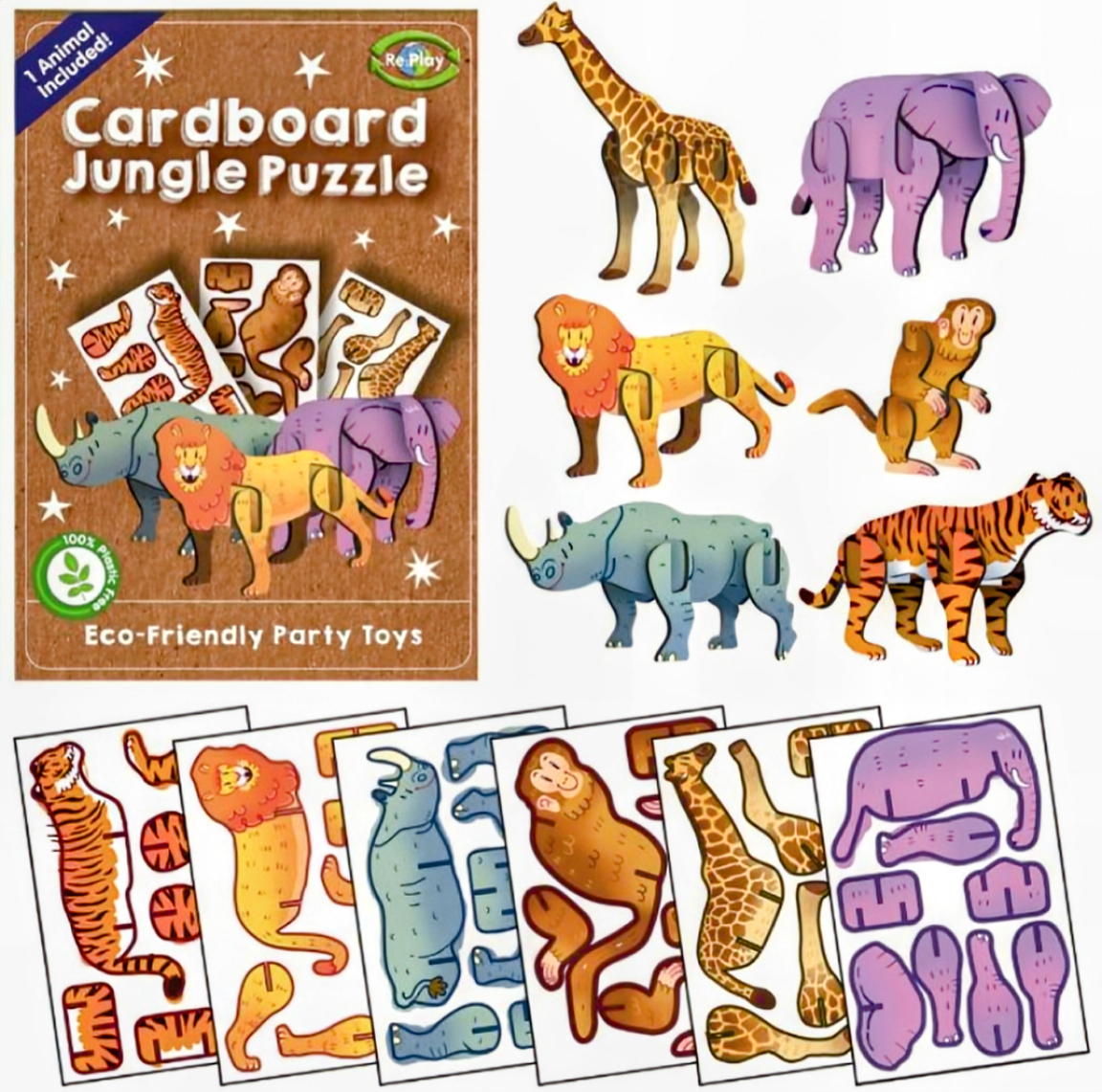 Jungle Puzzle Pack