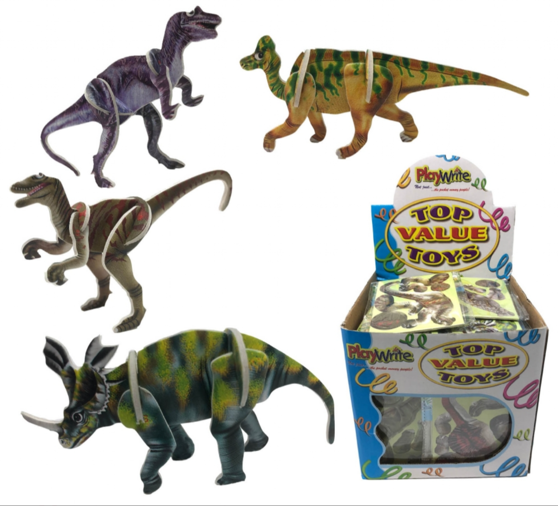 3D Foam Dinosaur Puzzle Kits