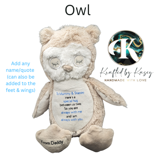 Personalised Owl Plushie