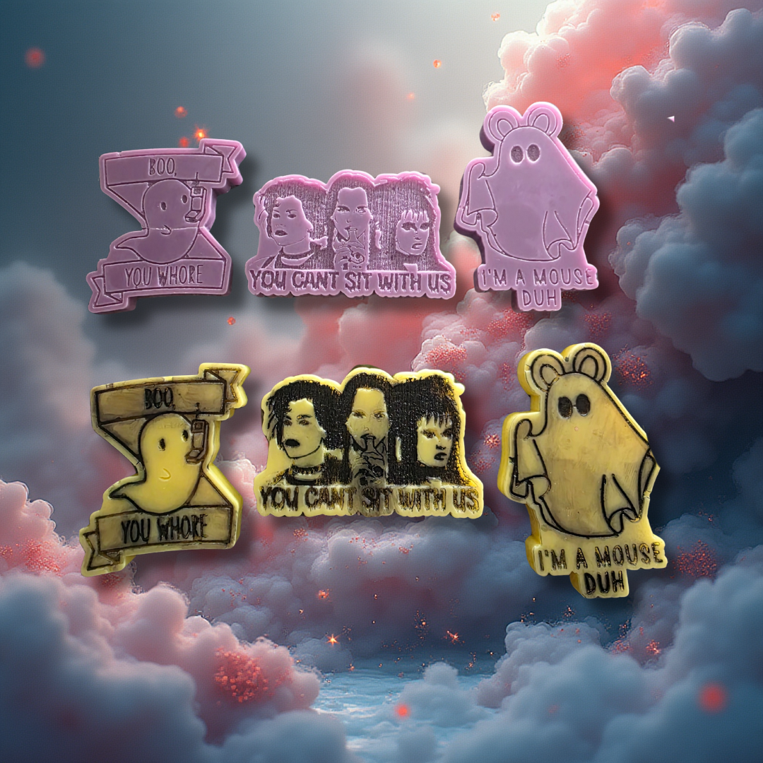 Mean Girlies meet Halloween Wax Melt Shape