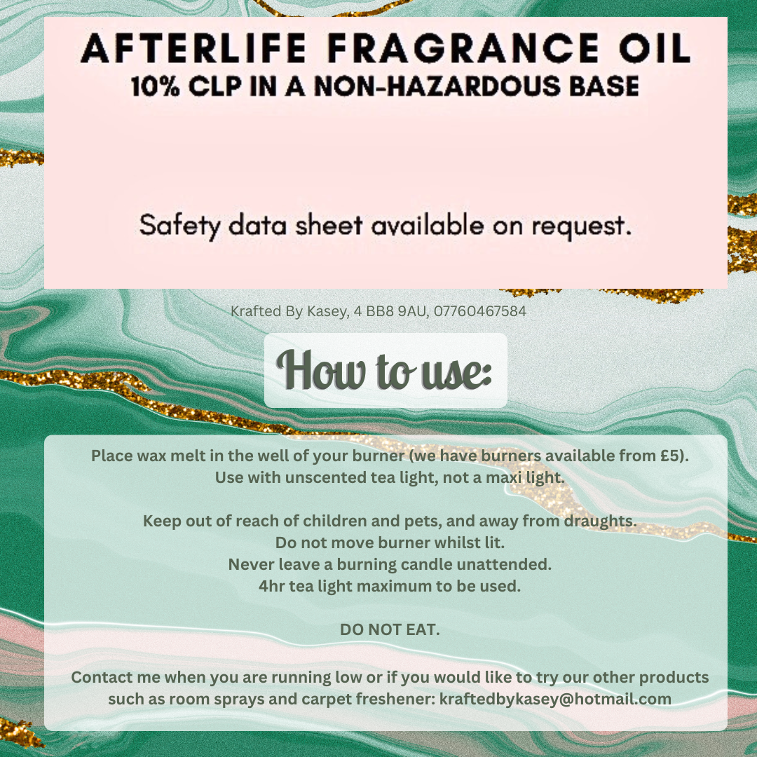 Afterlife Wax Melt Bar