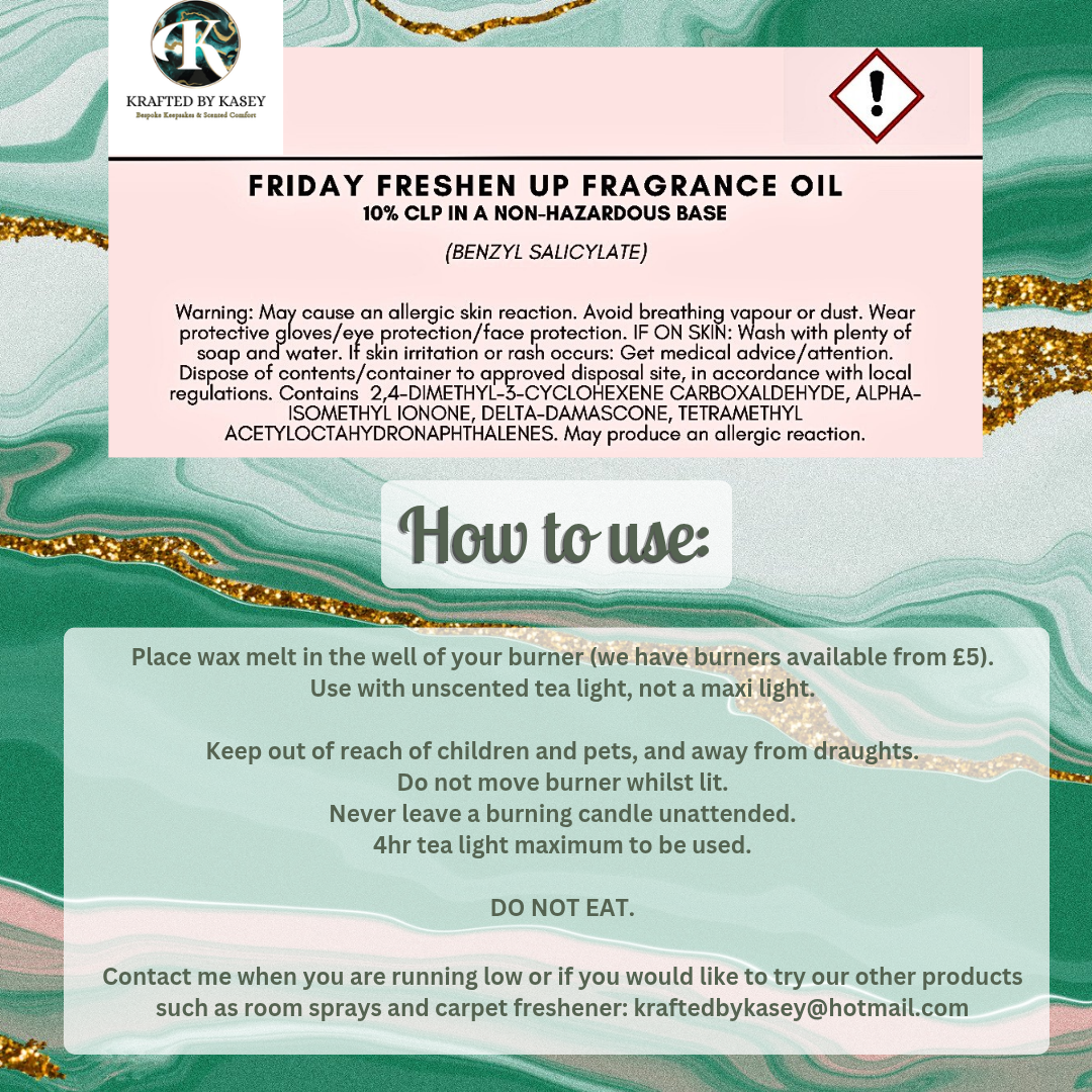 Friday Freshen Up Wax Melt Bar