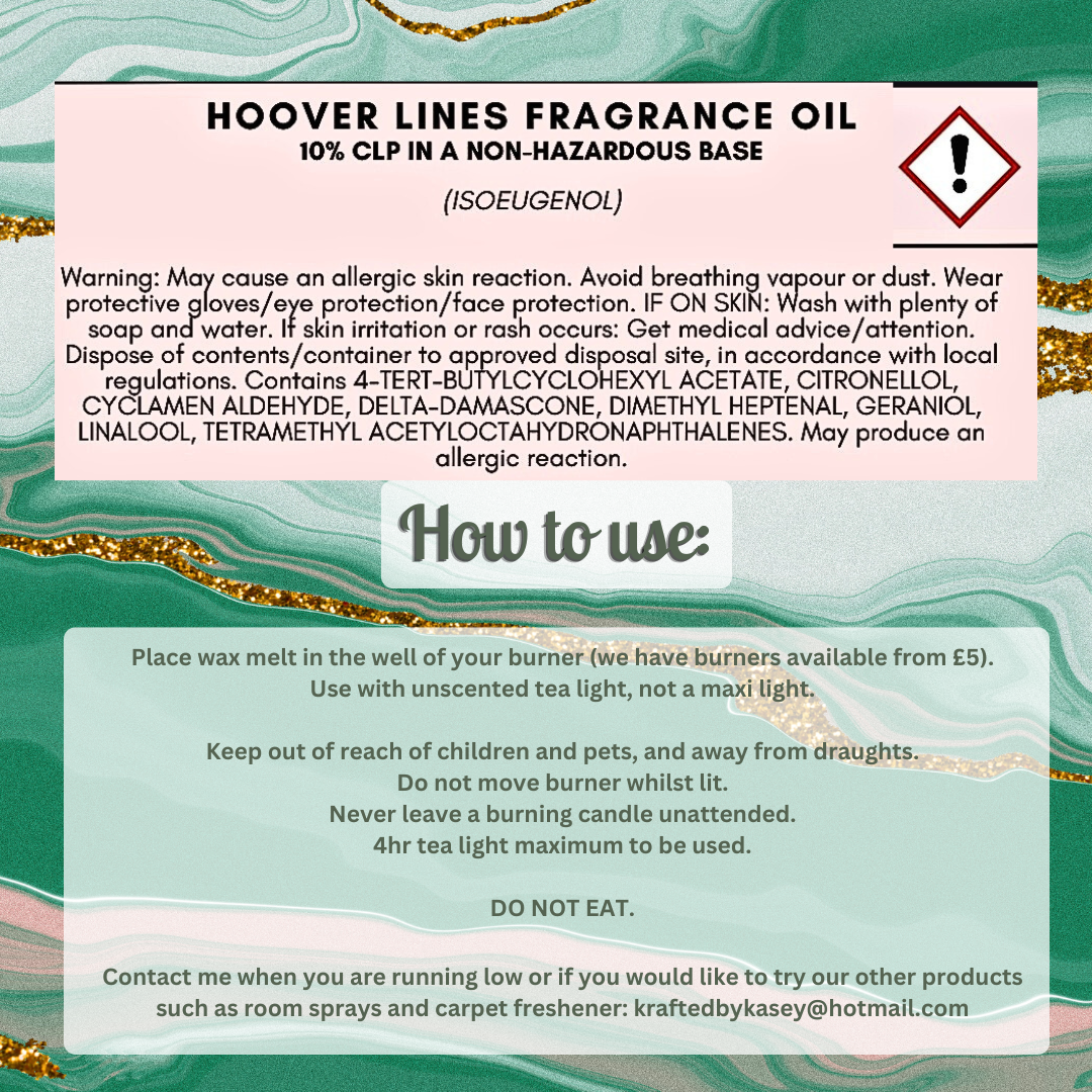 Hoover Lines Wax Melt Bar