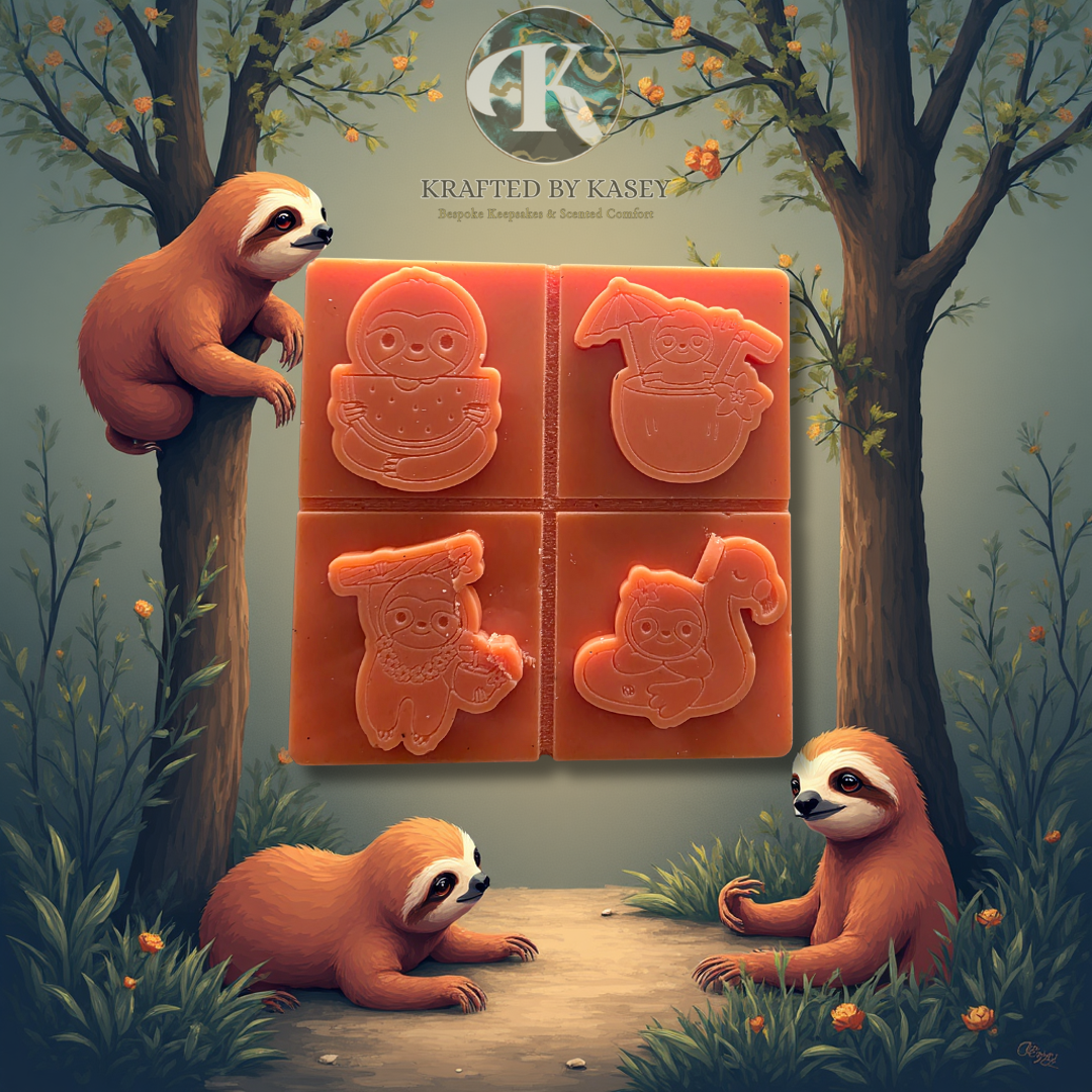 Sloth Wax Melt Shape Large