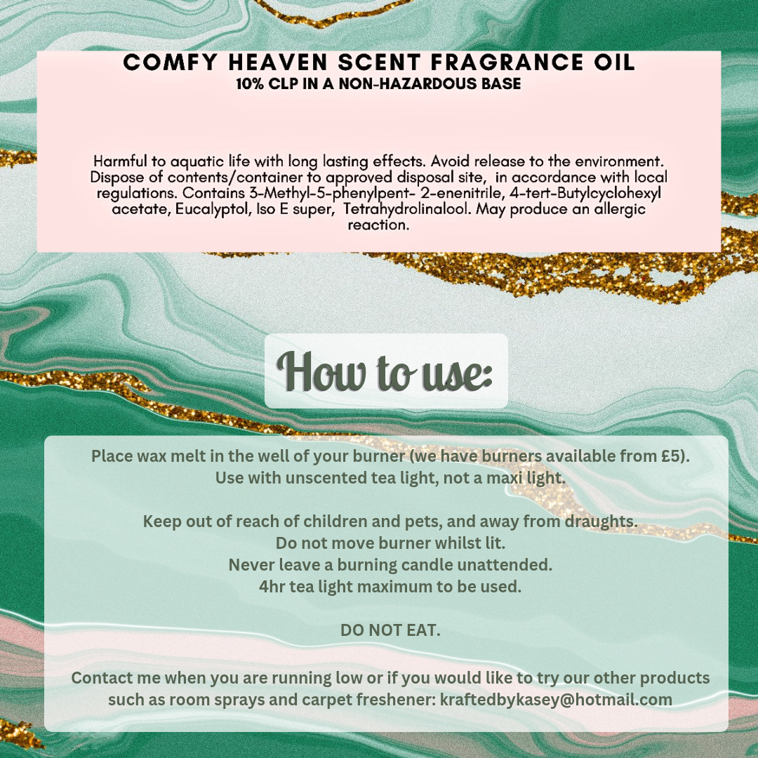 Comfy Heaven Wax Melt Bar